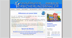 Desktop Screenshot of grundmannvm.de